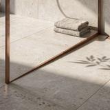 Shower tray skirting panel 100cm Brush Copper