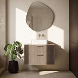 Шкаф за мивка Rea Mono 80cm Grey Oak
