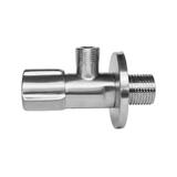 Ъглов вентил 02  1/2" x 3/8" Brush Nickel