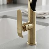 Βρύση κουζίνας Rea Castor Gold Brush