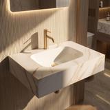 Wandwaschbecken REA Aresa Grey Gold 70