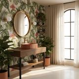 Countertop washbasin Rea Vanda Cinnamon Matt