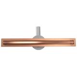 Odtokový žlab NEO Slim Pro brushed copper 70
