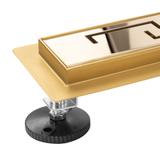 Duschrinne Rea Greek PRO MIRROR GOLD 90