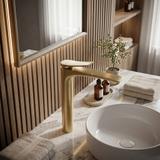 Robinet de lavabo PREMIUM Rea Vision Brush Gold High