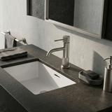 Waschbeckenarmatur Rea Lungo Stripe Brush Nickel Low