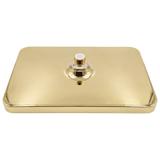 Rectangular shower head REA JS-032 Gold