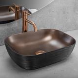 Νιπτήρας Rea Belinda COPPER BRUSH  / Black 46.5 x 33 x 13.5 εκ