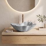 Aufsatzwaschbecken Rea Flower Grey