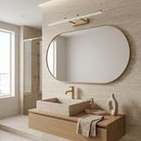 Bad LED-Wandleuchte APP1876-1W 60cm BRUSH GOLD