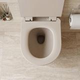 Toilet bowl REA Carlo Mini Tornado Greige