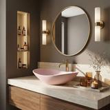 Aufsatzwaschbecken Rea Royal Powder Pink Matt