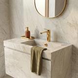 Bathroom faucet PREMIUM Rea Vision Gold Low