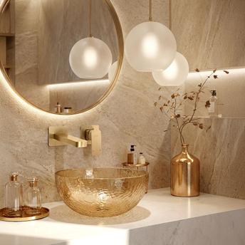 Unterputz Armatur REA Arlo Brush Gold