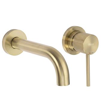 Unterputz Armatur Rea Lungo Stripe Brush Gold