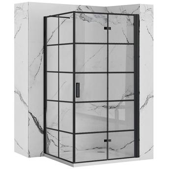 Cabina doccia Rea Molier Black 100x80