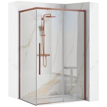 SOLAR Copper Brush dušas kabīne 120x90