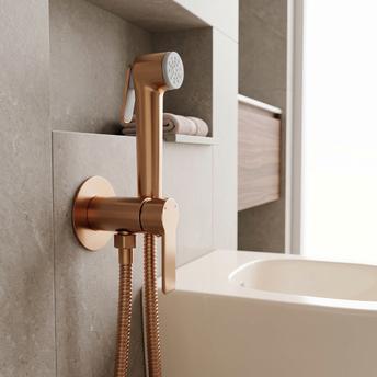 Bide maišytuvas REA Argus Brush Copper