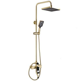 Doucheset REA SOUL Black/Gold Brush