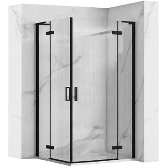 Cabina doccia REA Hugo Double Black 90x100