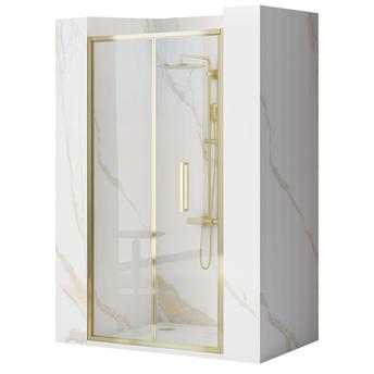 Врати за душ кабини REA Rapid Fold 80 Gold