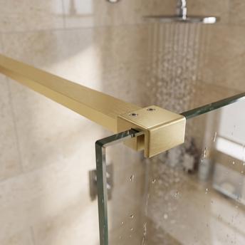 Shower screen support arm 150 cm Rea Brush Gold
