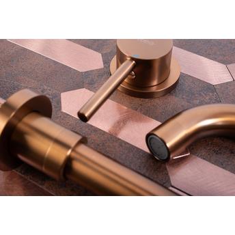 Peidetud paigaldussegisti REA Lungo Copper Brush + BOX