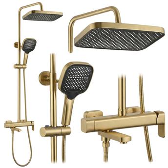 Dušas komplekts Rea Arlo Brush Gold