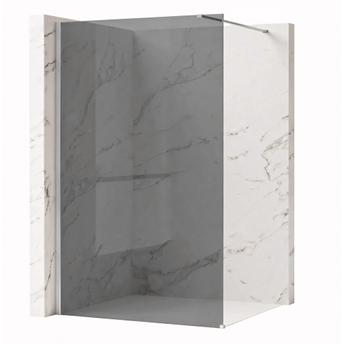 Tuš zaslon Rea Flexi Grey / Chrome 100