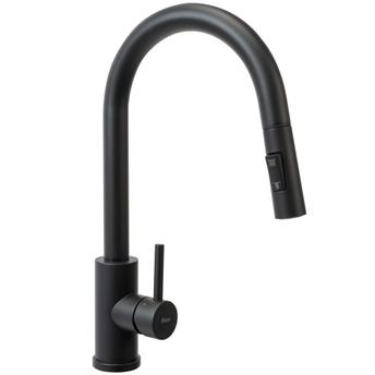 Смеситель кухонный Rea Fresh Black mat