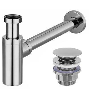 Click-Clak pesuallas Siphon Universal Rea Chrome