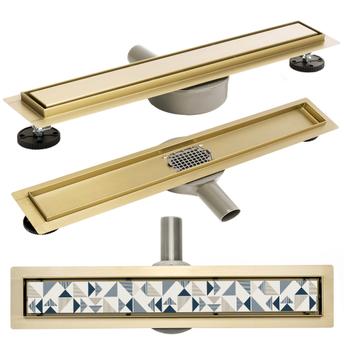 Lineární odtok Rea Pure Neo Gold Pro