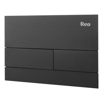 Dugme za okvir za WC školjku K011A-Q i Slim024N Rea T Black Matt