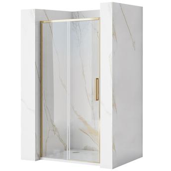 Shower door REA Rapid Slide 130 Gold