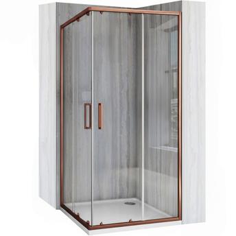 Tuš kabina Rea City 80x80 Copper Brush