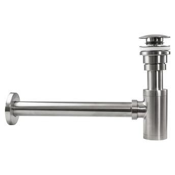 Syphon Klik-Klak REA BRUSH NICKLE INOX