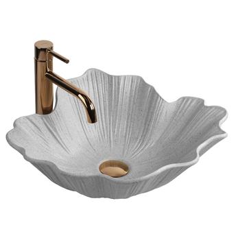 Galda virsmas izlietne Rea Flower Grey