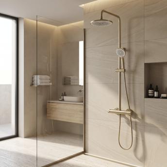 Sprchový set Rea Foss Clif Brush Gold