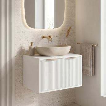 Mobile bagno sotto lavabo Rea Core 60cm White