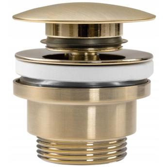 Pesualtaan pohjaventtiili REA Gold Brushed