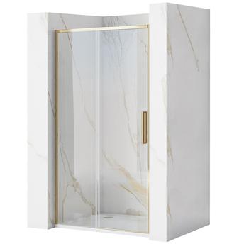 Shower door REA Rapid Slide 110 Gold