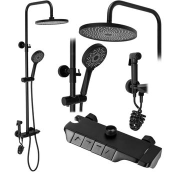 Kit de douche REA Max Black