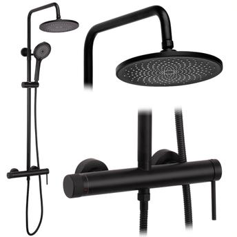 Kit de douche Rea Foss Clif Black