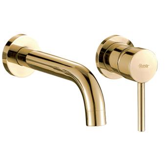Wall Mounted faucet Rea Lungo Gold + BOX