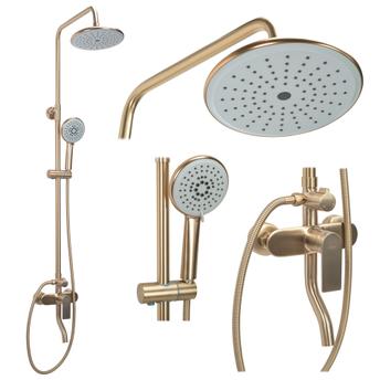 Sprchový set Rea VERSO BRUSHED GOLD