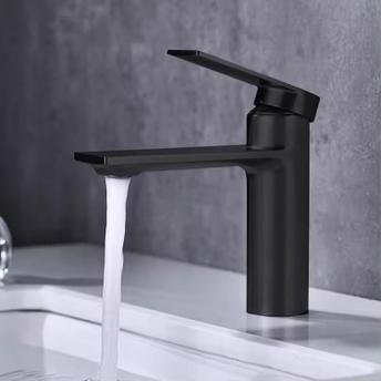 Waschbeckenarmatur REA Storm Black Low