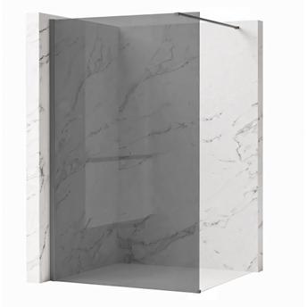 Tuš zaslon Rea Flexi Grey / Titan 80