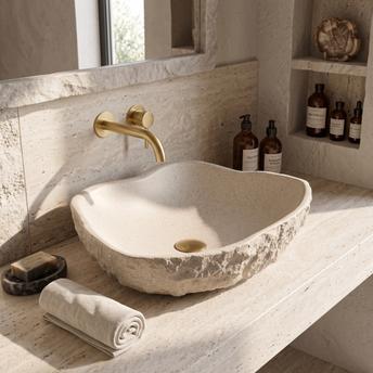 Nadgradni umivaonik Rea Isla Warm Beige