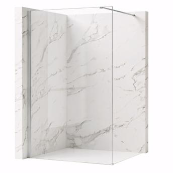 Tuš zaslon Rea Flexi Transparent / Chrome 70