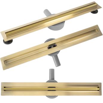 Γραμμική αποχέτευση REA NEOX SLIM PRO GOLD 80